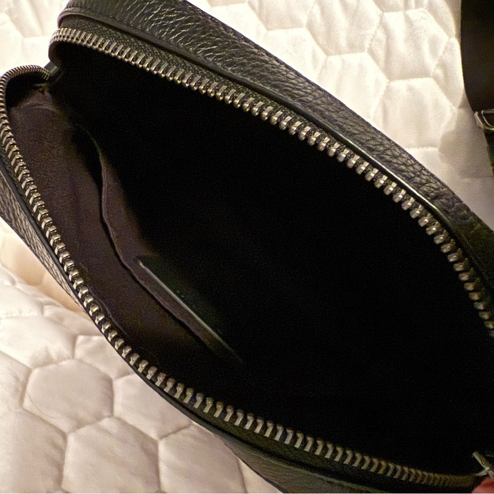 Coach Black Leather Houston Flight Bag - Picture 6 of 9